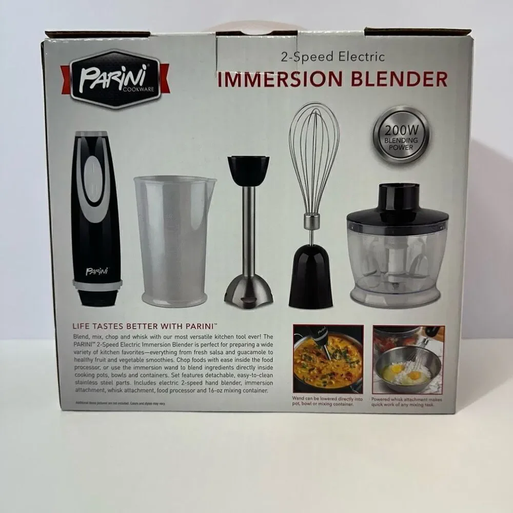 Parini Cookware Electric Immersion Blender 2-speed
